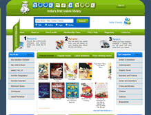 Tablet Screenshot of bookmeabook.com